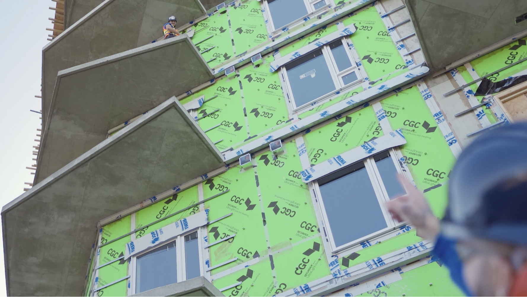 Membrane autocollante enveloppe bâtiment Québec HIZO