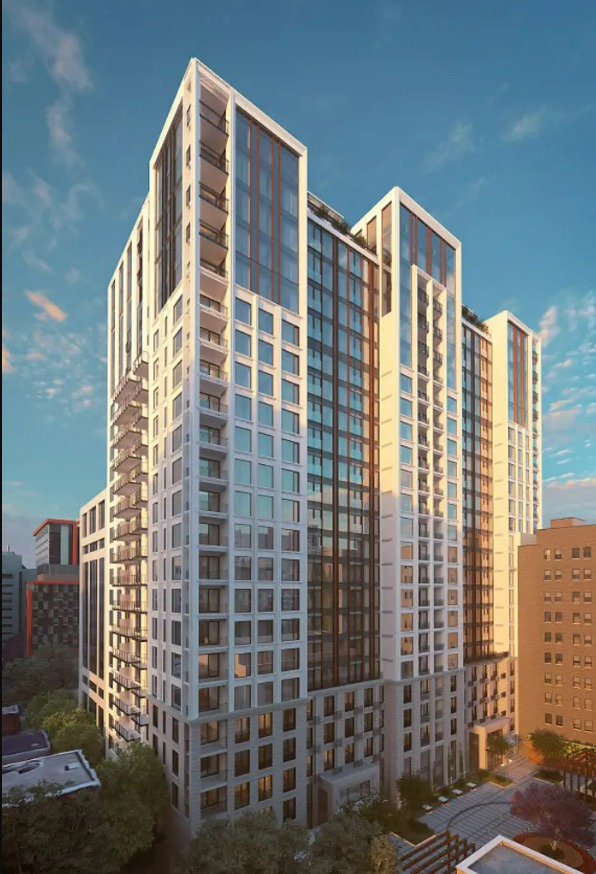 Commercial tower insulation project in Terrebonne