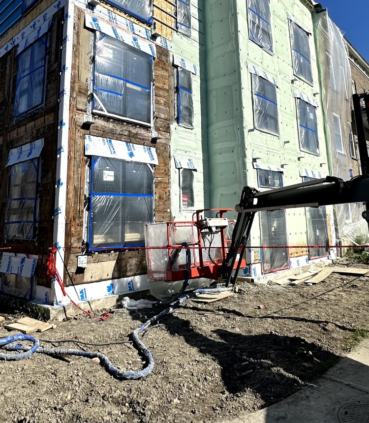 Spray foam insulation installation in Terrebonne